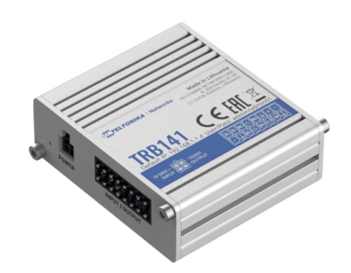 Teltonika TRB141 Industrial LTE Gateway And Antennas